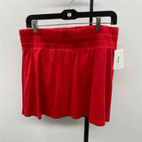 Spanx Women's Size 14 Red Solid Skirt