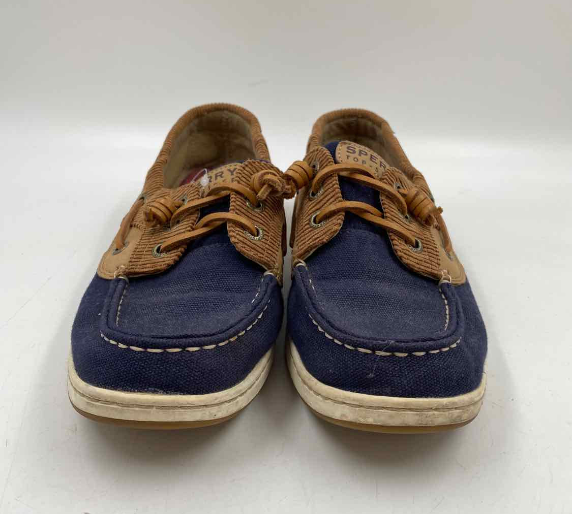 Sperry Women's Shoe Size 8.5 Navy Solid Loafers