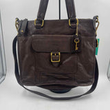 Fossil Women's Brown Luxe Solid Purse