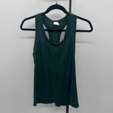 Athleta Women's Size M Green Solid Tank