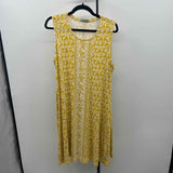 Style & Co. Women's Size 16 Yellow Floral Dress