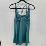 Top Closet Women's Size 12 Green Solid Dress