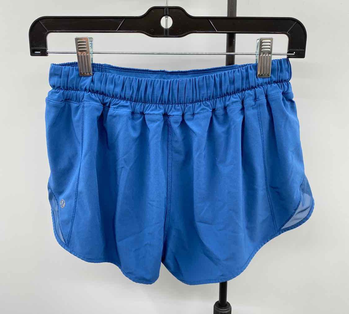 Lululemon Junior's Size 6 Blue Solid Shorts