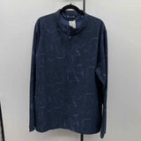 Travis Matthew Men's Size XL Navy Marble Jacket