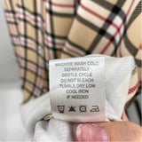 Messini Women's Size 14 Beige Plaid Skirt