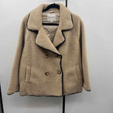 Apricot Women's Size M Tan Textured Jacket