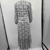 DRA Women's Size 6 White arrow Dress