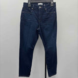 Loft Women's Size 10 Blue Solid Jeans