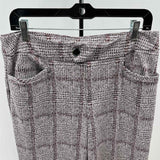 Cato Women's Size 10 Gray Plaid Pants