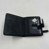 Lodis Women's Black Luxe pebbled Wallet