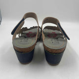 Spring Step Women's Shoe Size 8 Multi-Color Embossed Sandals
