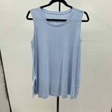 JJill Women's Size M Lilac Solid Sleeveless Shirt