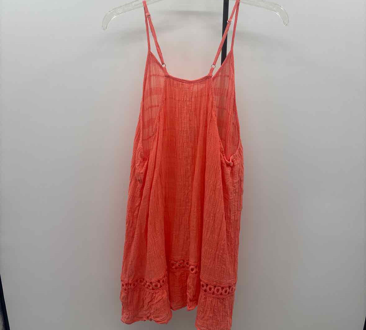Wave Zone Women's Size XL coral Wrinkle Coverup