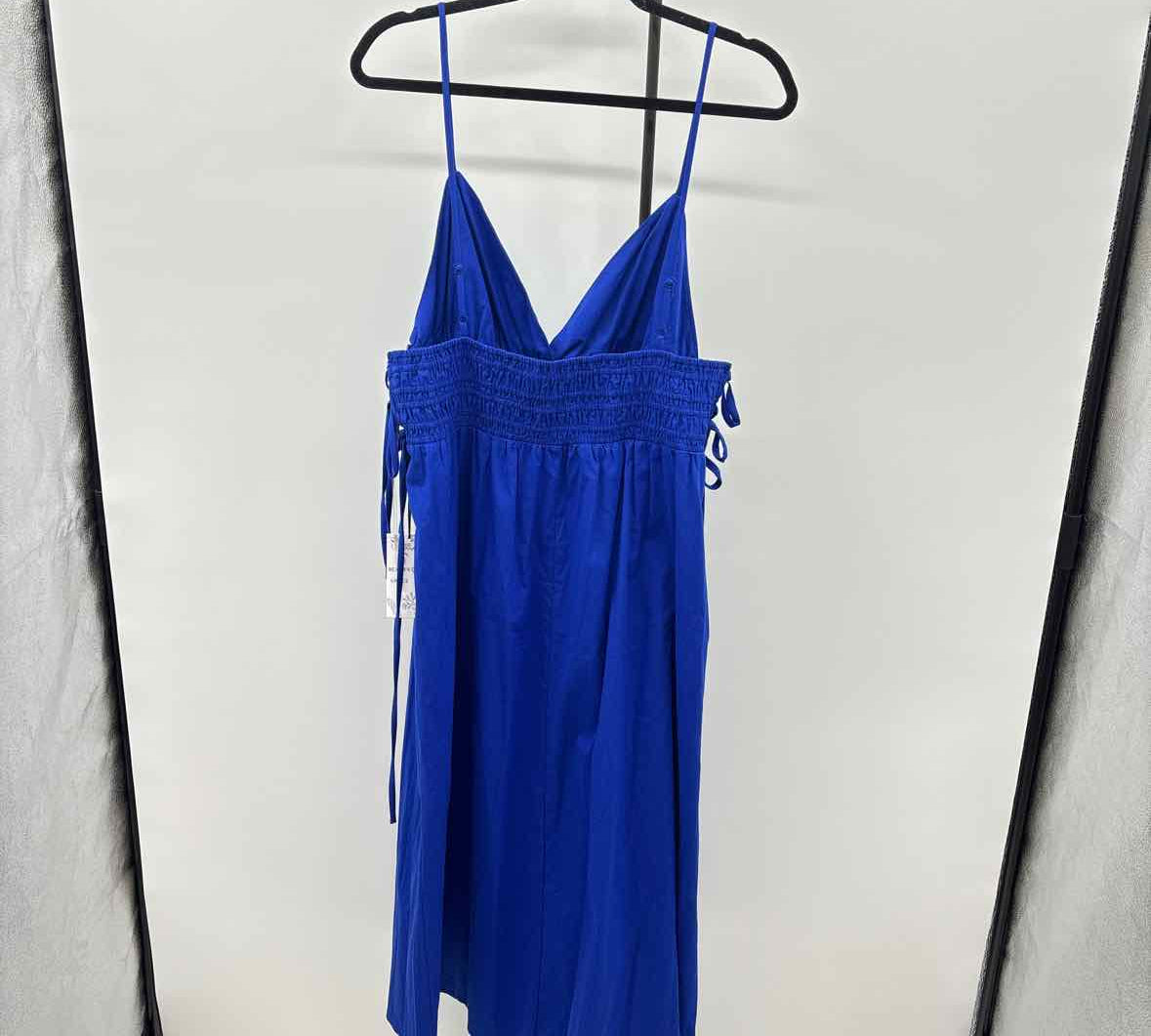 Beauty & Grace Women's Size 16 Royal Blue Solid Dress
