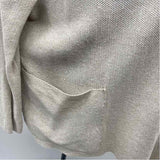 Eileen Fisher Women's Size L Beige Textured Cardigan