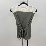 We the Free Junior's Size XS Green Words Sleeveless Shirt