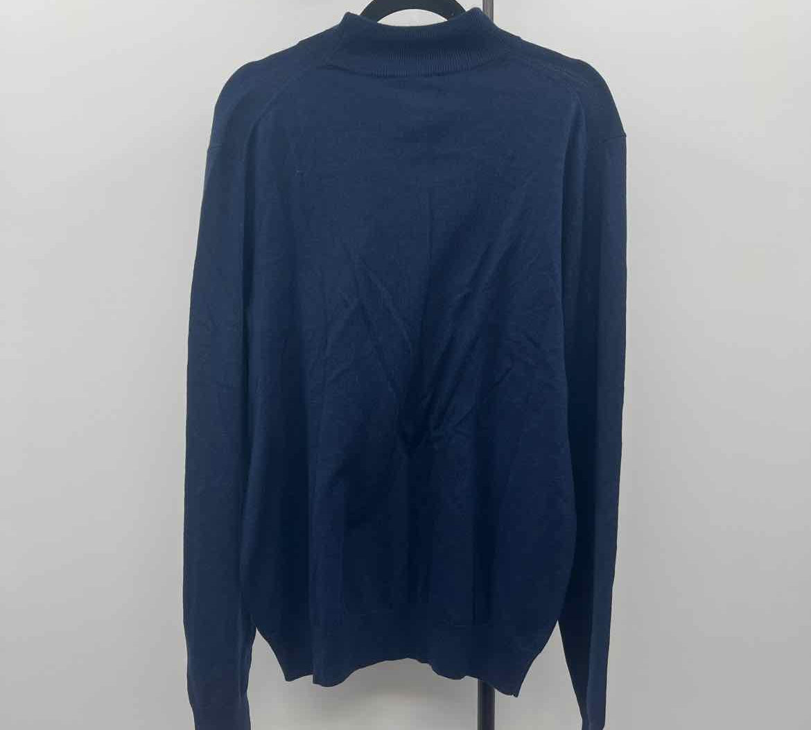 Jos A. Bank Men's Size XL Navy Solid New with Tags Sweater