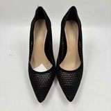 BCBGeneration Women's Shoe Size 8.5 Black mesh Heels