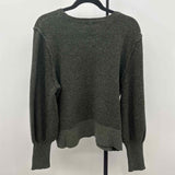 Ana Women's XL Green Textured Sweater