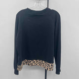Charlie B Women's Size XL Black Animal Print Dress Set