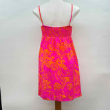 Lilly Pulitzer Women's Size 2 Orange Floral Dress