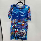orientique Women's Size 10 Blue boats Dress