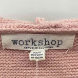 Workshop Women's Size M Blush Textured Sweater