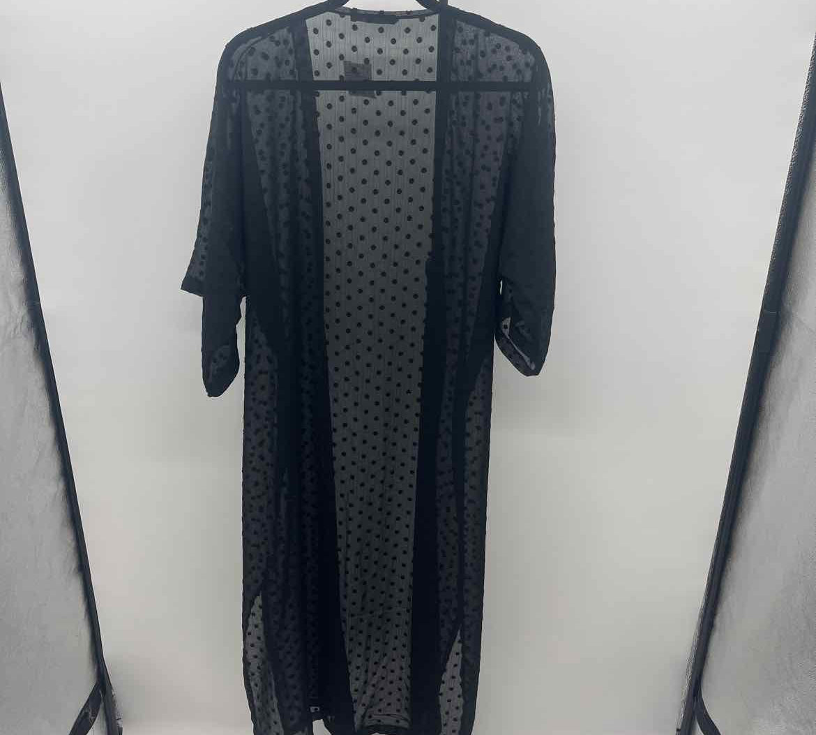 Banana Republic Women's Size One Size Black dotted Cardigan