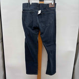 Lee Men's Size 38 Blue Solid Jeans