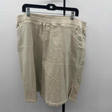 North Style Women's Size 22 Tan Solid Skirt