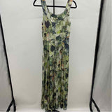 BGL Women's Size 10 Green Floral Dress