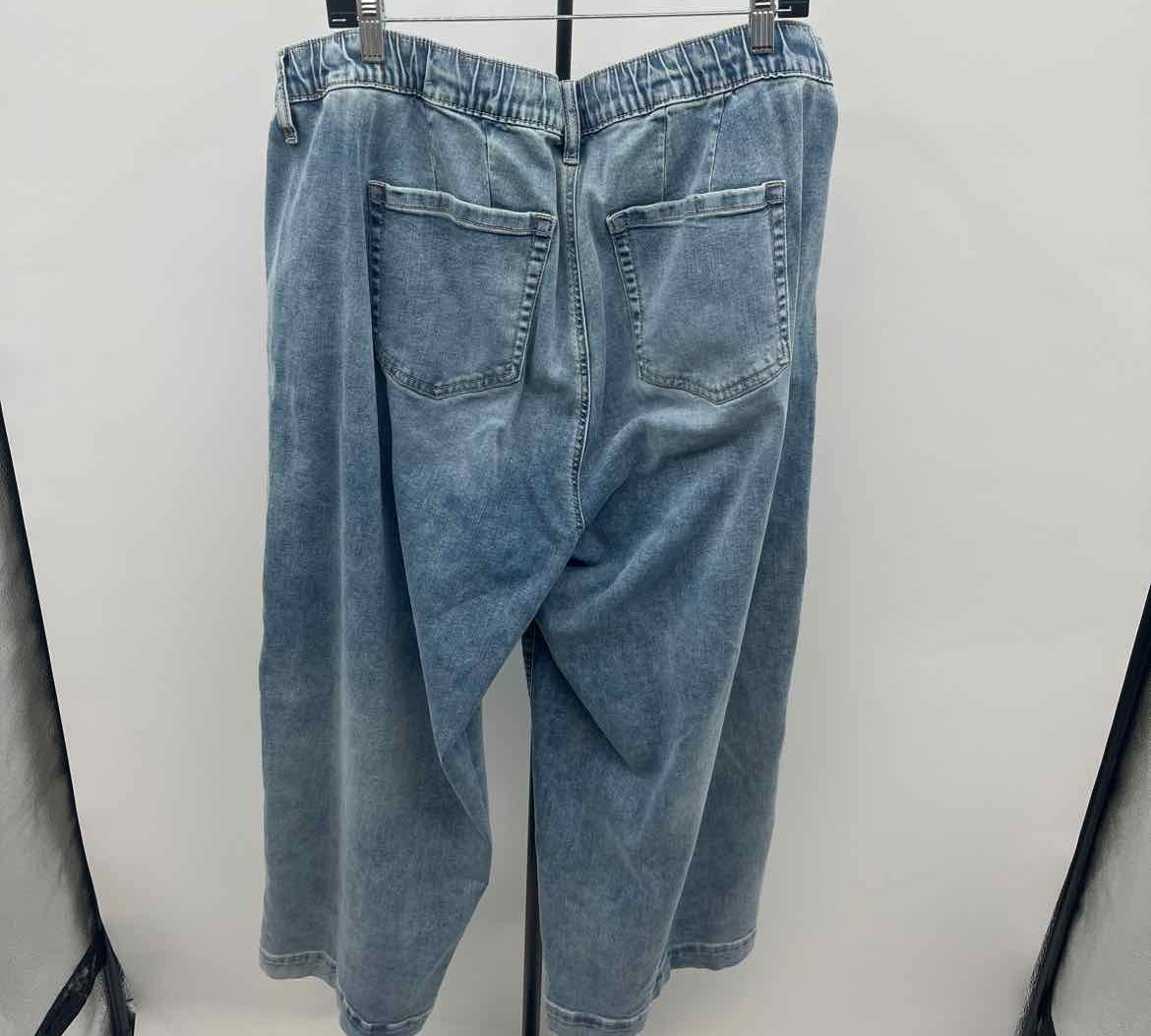 Torrid Women's Size 22 Blue Solid Jeans