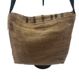 KNOW HOPE Woven Tan Straw Large GUATEMALA 2011/2012 Crossbody Bag Purse