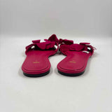 Zara Women's Shoe Size 9 Fuschia Floral Sandals