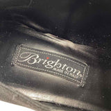 Brighton Women's Shoe Size 7 Black pebble Heels