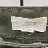 Loft Women's Size 10 Olive Solid Pants