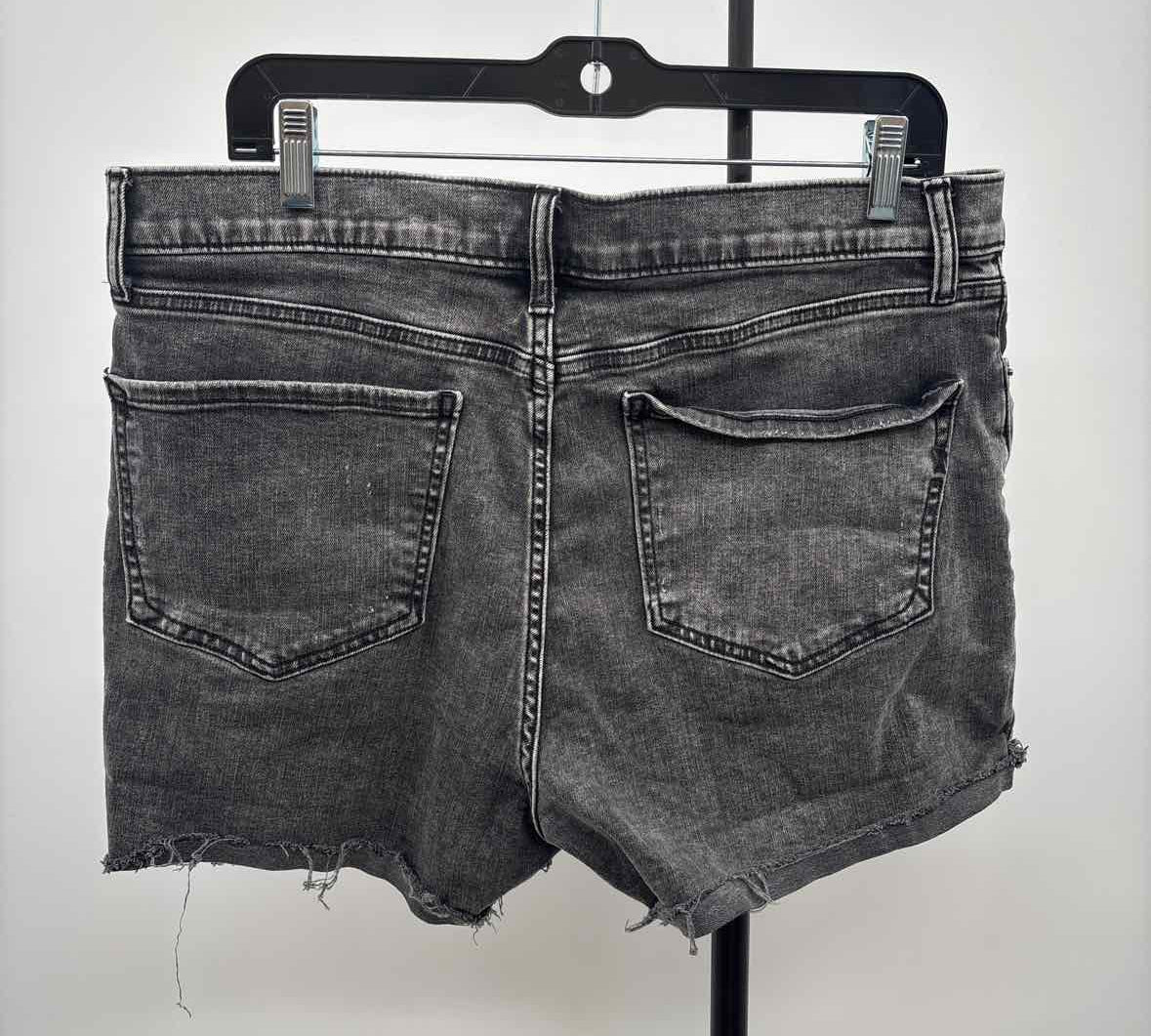 Express Women's Size 12 Black Distressed Shorts
