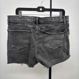Express Women's Size 12 Black Distressed Shorts