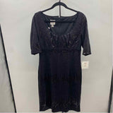 Suzi Chin Women's Size 12 Black Sequins Gown/Evening Wear