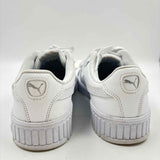 Puma Women's Shoe Size 9.5 Ivory Textured Sneakers
