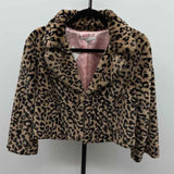 CABI Women's Size M Tan Animal Print Jacket