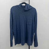 Vineyard Vines Men's Size M Blue Solid Long Sleeve Shirt