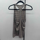 Athleta Women's Size M Gray Stripe Tank