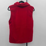 Chaps Women's Size L Red Solid Vest