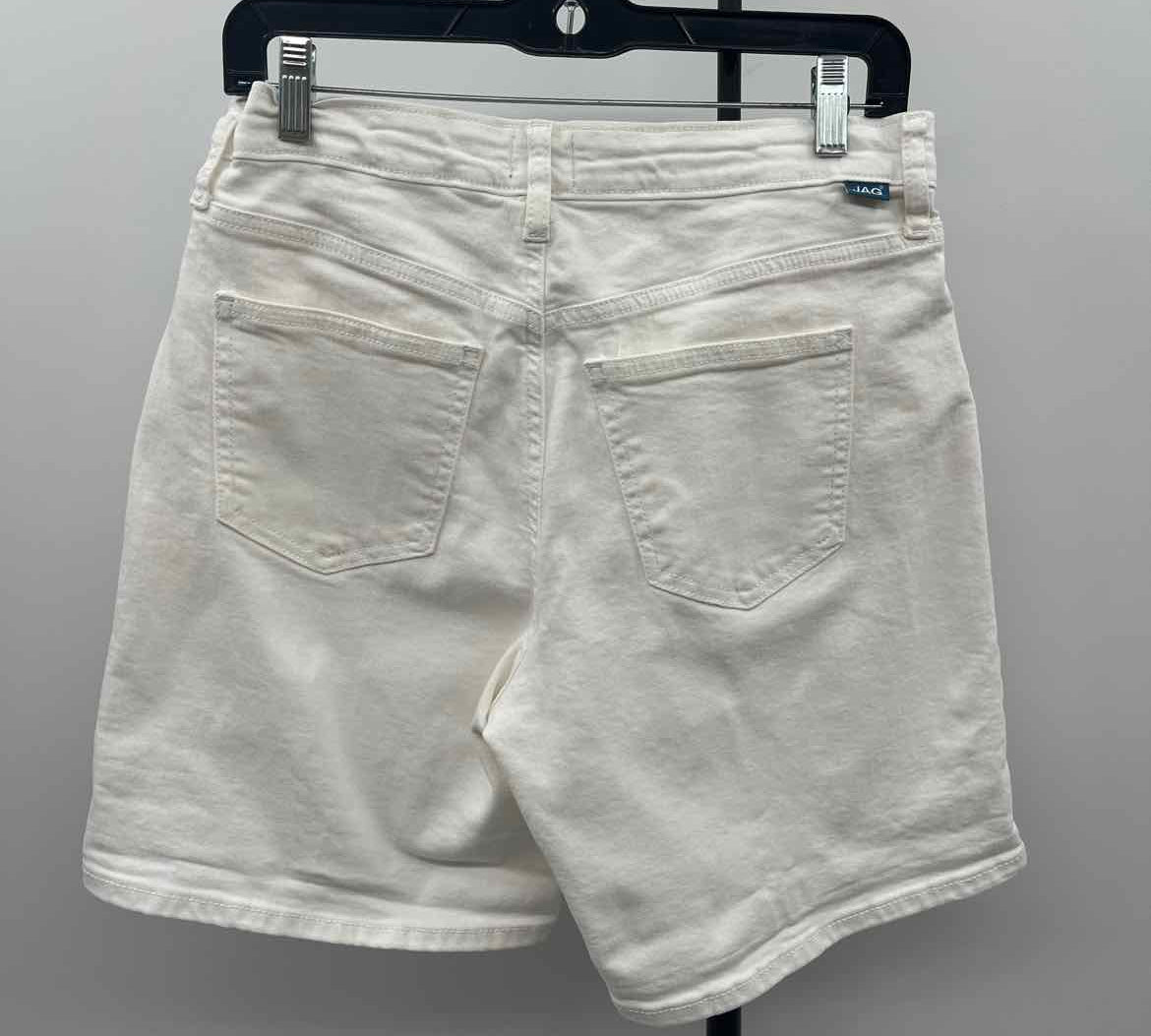 Jag Women's Size 4 White Solid Shorts