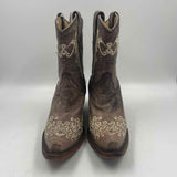 Corral Boots Women's Shoe Size 5.5 Bronze Embroidered Boots