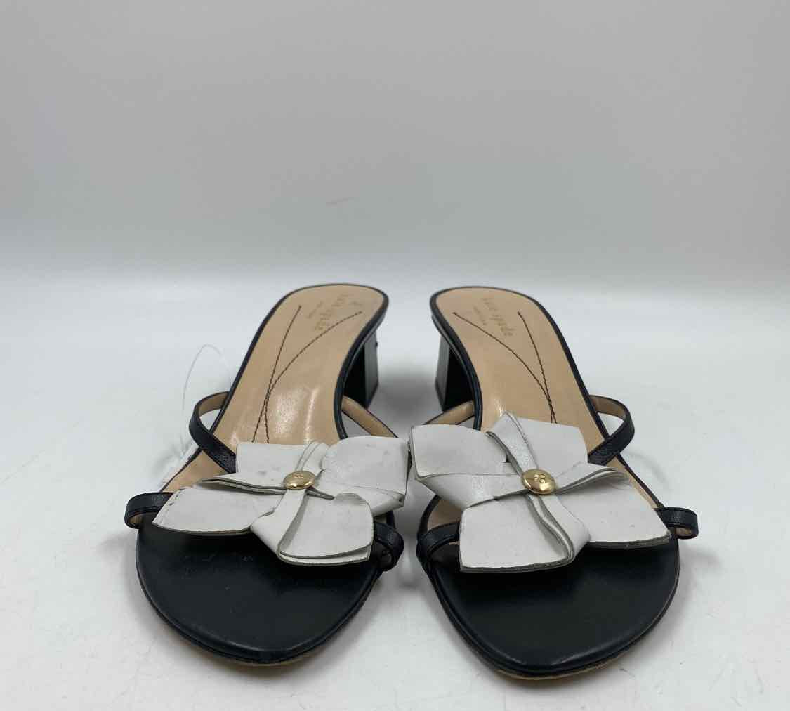 Kate Spade Women's Shoe Size 8 Black Pinwheel Sandals