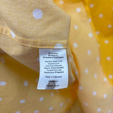 Talbots Women's Size L Yellow dotted Sleeveless Shirt