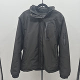 Suokeni Women's Size XL Black Solid Coat