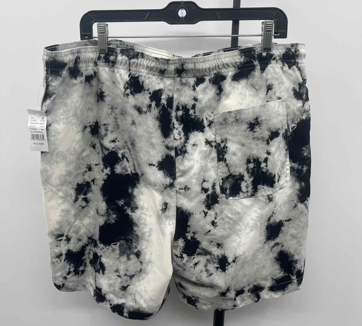 Pacsun Men's Size XL Gray tie dye New with Tags Swim Trunks